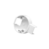 Clipsal - Cable Management, Trunking, Mounting Block Round Surf - White Electric