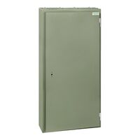Acti9, MD Encapsulated distribution board, 72 poles, 250A main switch, 18mm, IP56, grey
