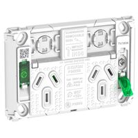 Pro Series, Twin Power Point Grid, Horizontal Mount, 250V, 10A