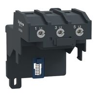 TeSys LR.D, Adapter terminal block, TeSys Deca,for separate mounting of LRD33**/LR2D3***/LR3D3***