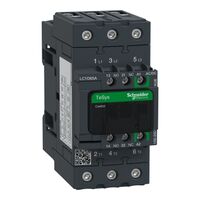 TeSys D, Contactor, TeSys Deca, 3P(3 NO), AC-3/AC-3e, 0 to 440V, 65A, 100-250VAC/DC coil, EverLink