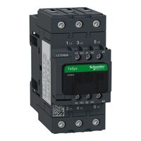 TeSys D, Contactor, TeSys Deca, 3P(3 NO), AC-3/AC-3e, 0 to 440V, 40A, 240VAC 50/60Hz coil