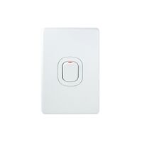 Classic C2000 Series, Electric Range Switch, 250V, 45A, Single Pole - White Electric