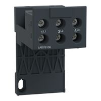 TeSys LR97D, Adapter terminal block, TeSys Deca,for separate mounting of LRD01...D35/LR3D02...D35/LR97D