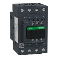 TeSys D, Contactor, TeSys Deca, 4P(4 NO), AC-1, 0 to 440V, 60A, 48VAC 50/60Hz coil