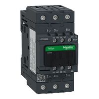 TeSys D, Contactor, TeSys Deca, 3P(3 NO), AC-3, 0 to 440V, 40A, 110VDC standard coil