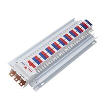Acti9, SAU Chassis, 250A, 3Ph, 60 poles, 18mm for iC60 MCB and RCBO, top or bottom