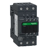 TeSys D, Contactor, TeSys Deca, 3P(3 NO), AC-3/AC-3e, 0 to 440V, 40A, 24VDC standard coil