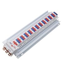 Acti9, SAU Chassis, 250A, 3Ph, 72 poles, 18mm for iC60 MCB and RCBO, top or bottom