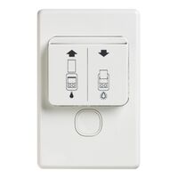 Classic C2000 Series, Access Card Switch, 250VAC, 16A, Suits 1 x 16A 1 x 10A Circuit - Black