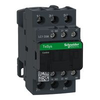 TeSys D, Contactor, TeSys Deca, 3P(3 NO), AC-3/AC-3e, 0 to 440V, 38A, 110VAC 50/60Hz coil