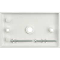 Digitek Wall Plate Blank - With Hex Cut Out - 05ABLF