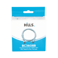 Hills Antenna 1.5M Lead Coaxial PAL-Male/PAL-Female BOX - BC3608B