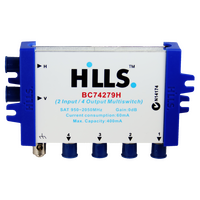 Hills Antenna BC74279H 2 In - 4 Out Multiswitch - BC74279H