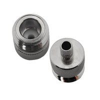 Hills Antenna N Connector Female Crimp for LL240 Cable - Nickel Plated Body - BC85269