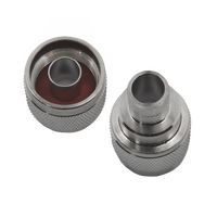 Hills Antenna N Connector Male Crimp for RG-213 Cable - Nickel Plated Body - BC85270