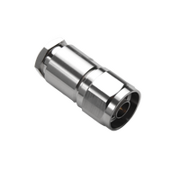 Hills Antenna N Connector Male HEX Clamp for LL400 Cable - Nickel Plated Body - BC85273