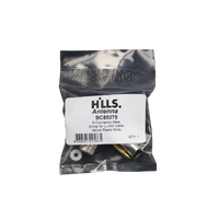 Hills Antenna N Connector Male Crimp for LL400 Cable - Nickel Plated Body - BC85275