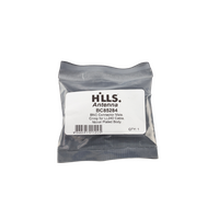 Hills Antenna BNC Connector Male Crimp for LL240 Cable - Nickel Plated Body - BC85284