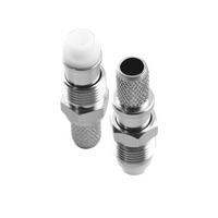 Hills Antenna FME Connector Female Crimp for LL240 - Nickel Plated Body - BC85291