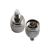 Hills Antenna N Male to FME Female Adaptor - Nickel Plated Body - BC85296