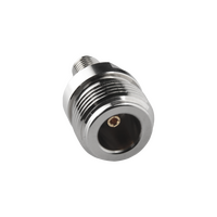 Hills Antenna N Female to SMA Female Adaptor - Nickel Plated Body - BC85297