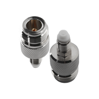 Hills Antenna N Female to FME Female Adaptor - Nickel Plated Body - BC85298
