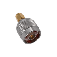 Hills Antenna N Male to SMA Male Adaptor - Nickel Plated Body - BC85300