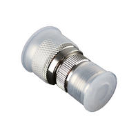 Hills Antenna N Male to UHF/SO-239 Female Adaptor - Nickel Plated Body - BC85301