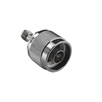 Hills Antenna N Male to SMA Female Adaptor - Nickel Plated Adaptor - BC85302