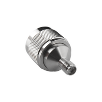 Hills Antenna N Male to SMA Female Adaptor - Nickel Plated Adaptor - BC85302