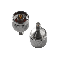 Hills Antenna N Male to SMA Female Adaptor - Nickel Plated Adaptor - BC85302