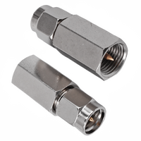 Hills Antenna FME Male to SMA Male Adaptor - Nickel Plated Body - BC85305