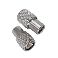 Hills Antenna FME Male to TNC Male Adaptor - Nickel Plated Body - BC85306