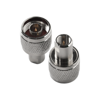 Hills Antenna N Male to FME Male Adaptor - Nickel Plated Body - BC85307