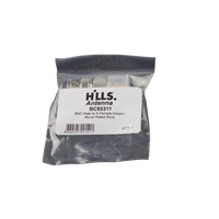 Hills Antenna BNC Male to N Female Adaptor - Nickel Plated Body - BC85311