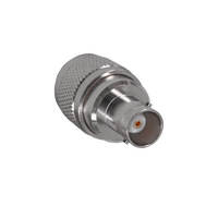 Hills Antenna UHF/PL-259 Male to BNC Female Adaptor - Nickel Plated Body - BC85312