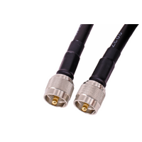 Hills Antenna UHF Male to UHF Male Patch Lead in LL400 - 10M - BC85374