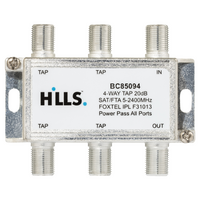 Hills Antenna BC85094 4-Way 20dB 2.4GHz Tap - BC85094