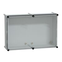 Thalassa, PLS box, polyester rear, transparent PC cover IP66 36x54x18cm