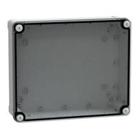 Thalassa, PC box, IP66 IK08 RAL7035 Int.H275W225D80 Ext.H291W241D88 Transp.cover H20