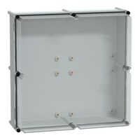 Thalassa, PLS box, polyester rear, transparent PC cover IP66 54x54x23cm