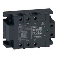 Harmony Solid State Relays, Solid state relay, 50A, panel mount, zero voltage switching, thermal pad, input 4…32V DC, output 48…530V AC