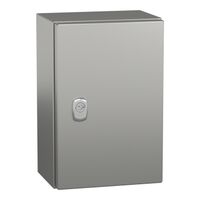 Spacial S3X, Wall mounted enclosure, stainless steel 316L, plain door, 300x200x150mm, IP66