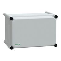 Thalassa, PLS box, polyester rear, opaque PC cover IP66 18x27x18cm