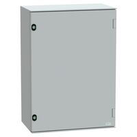 Thalassa, Wall mounted polyester enclosure, Thalassa PLM, plain door, 747x536x300mm, IP66, IK10, RAL 7035