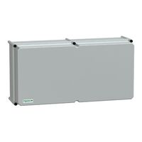 Thalassa, PLS box, polyester rear, opaque PC cover IP66 36x72x23cm