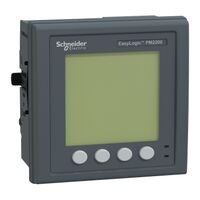 PM2000 series, Power & Energy meter, up to the 15th harmonic, LCD display, RS485, class 1
