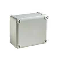 Thalassa, ABS box, IP66 IK07 RAL7035 Int.H225W175D100 Ext.H241W194D105 Opaque cover H40