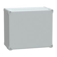 Thalassa, PC box, IP66 IK08 RAL7035 Int.H325W275D160 Ext.H341W291D168 opaque PC cover H60